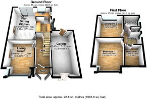 3D floor plan