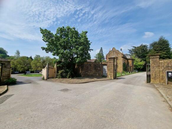 Entrance To Courtyard & Montacute...