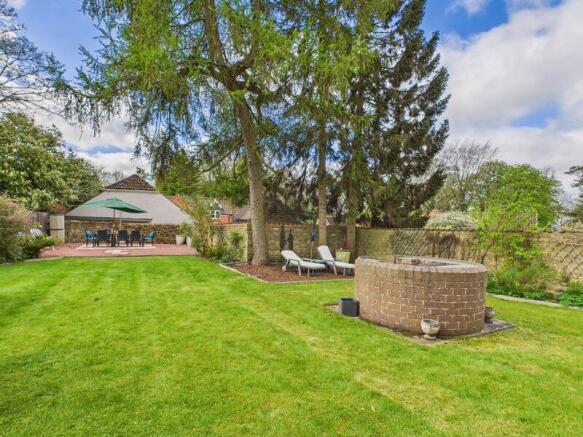 Rear garden