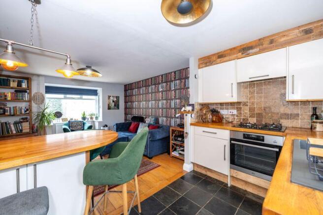 Open plan living, dining, kitchen