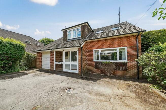 Garage and driveway