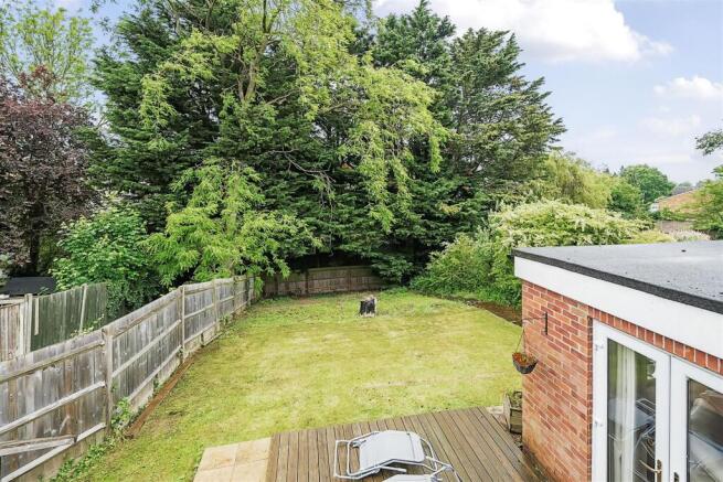 Rear garden