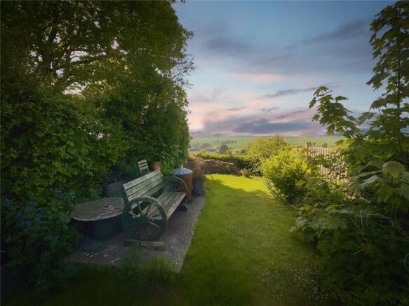 Dusk Garden View