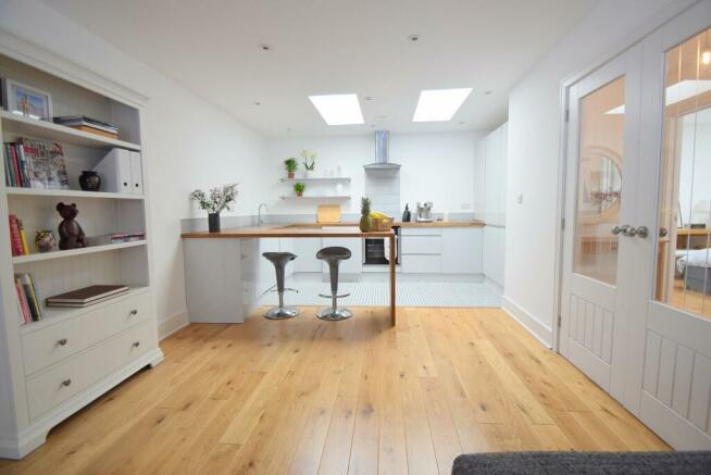 Living Room Kitchen