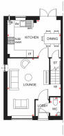 Maidstone floor plan ground floor