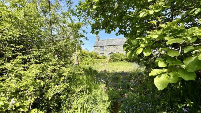 house from garden