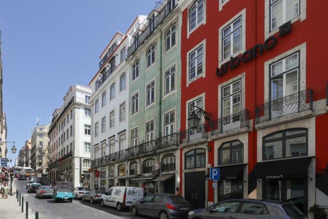 Charming Building, Rua da Madalena, Lisbon