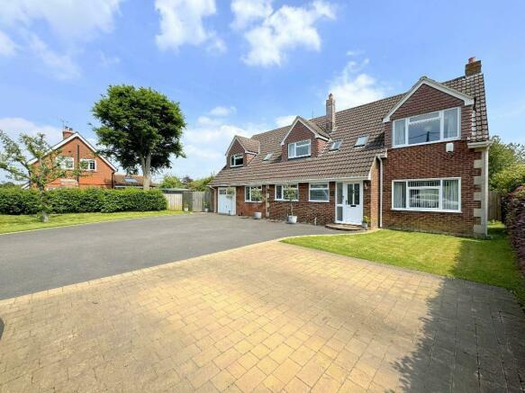 Front & driveway