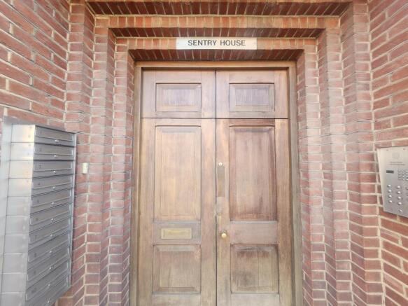 Entrance to Apartments