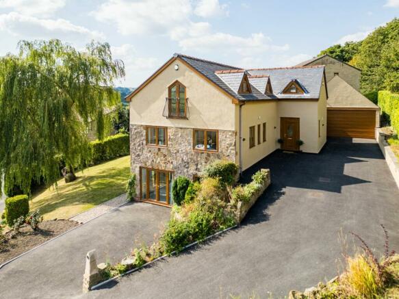 Driveway to house 