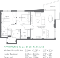 Two Bedroom Flat in All Popular Hale Village