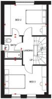 Stambourne first floor plan