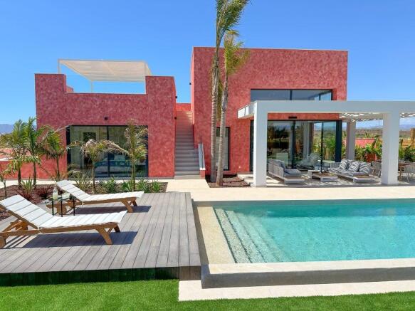 Garden and pool