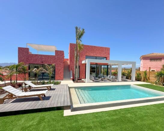 Garden and pool