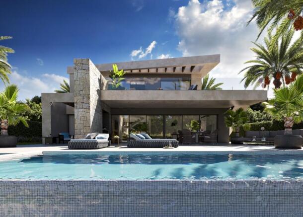 Pool and garden 