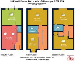 24 Ffordd Pentre, Barry, Vale of Glamorgan CF62 5D