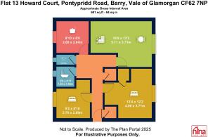 Flat 13 Howard Court, Pontypridd Road, Barry, Vale