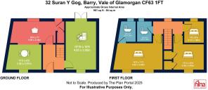 32 Suran Y Gog, Barry, Vale of Glamorgan CF63 1FT.
