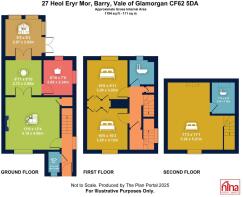 27 Heol Eryr Mor, Barry, Vale of Glamorgan CF62 5D