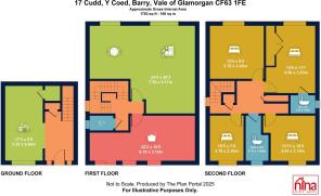 17 Cudd y Coed, Barry, Vale of Glamorgan CF63 1FE.