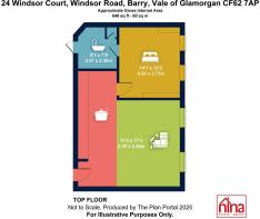 24 Windsor Court, Windsor Road, Barry, Vale of Gla