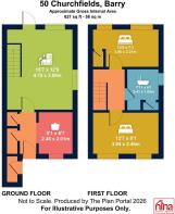 50 Churchfields, Barry