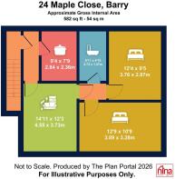 24 Maple Close, Barry