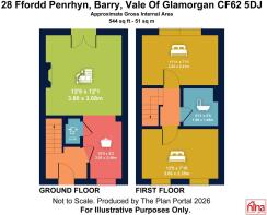 28 Ffordd Penrhyn, Barry, Vale of Glamorgan CF62 5