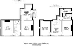 1 Red Brick Farm, Main Street, Hardwick - all floo