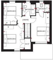 BDW Cambs Bourne BH FF Plan