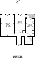 Floorplan area for info only, not for £/sq. ft valuation