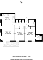 Floorplan area for info only, not for £/sq. ft valuation