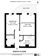 Floorplan area for info only, not for Â£/sq. ft valuation