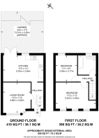 Floorplan area for info only, not for £/sq. ft valuation
