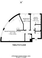 Floorplan area for info only, not for Â£/sq. ft valuation