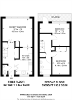 Floorplan area for info only, not for £/sq. ft valuation