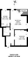 Floorplan area for info only, not for Â£/sq. ft valuation
