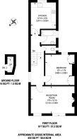 Floorplan area for info only, not for £/sq. ft valuation