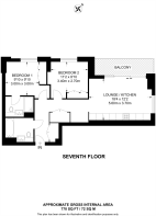 Floorplan area for info only, not for £/sq. ft valuation