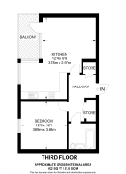 Floorplan area for info only, not for £/sq. ft valuation