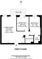 Floorplan area for info only, not for £/sq. ft valuation