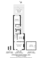 Floorplan area for info only, not for £/sq. ft valuation
