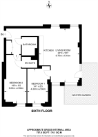 Floorplan area for info only, not for £/sq. ft valuation