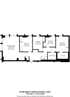 Floorplan area for info only, not for £/sq. ft valuation