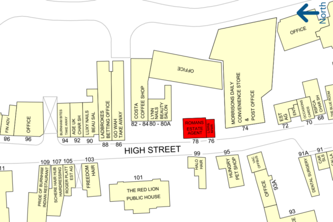 76/78 High Street, Burnham, SL1 7JT