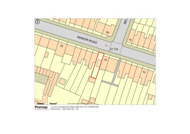 Land to the Side of 65 Manor Road, Enfield, Middlesex, EN2 0AN