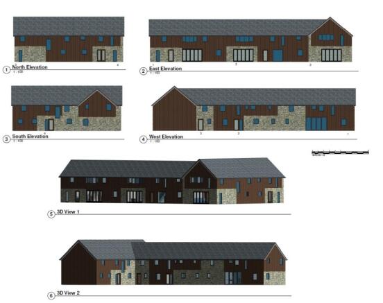 Barns at Green Farm, Preston-on-Wye, Hereford, HR2 9JT