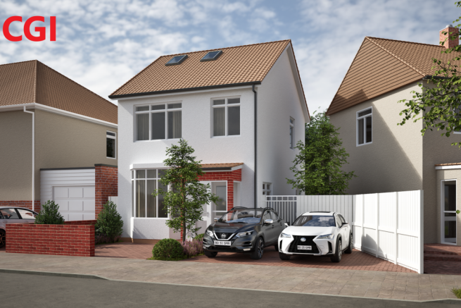 Land to the side of 124 Frinstead Road, Erith, Kent, DA8 3LB
