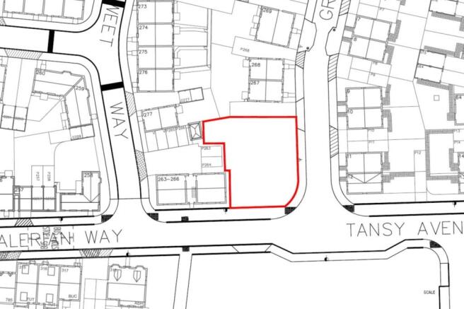 Land opposite Stotfold Library, Valerian Way, Stotfold, SG5 4NL