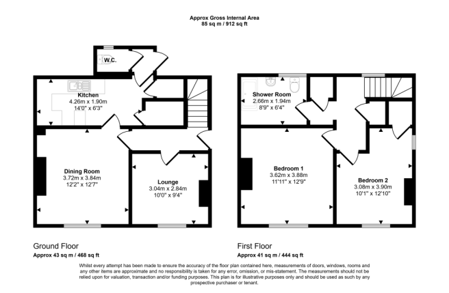 4 & 6 Meadowview Cottages, Cold Christmas Lane, Hertfordshire, SG12 7SW